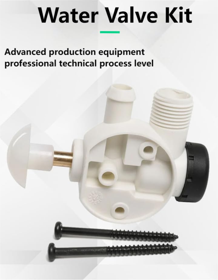 Image of 385314349 RV Toilet Valve Kit Fits Pedal Flush Toilets for Camper, Trailer, Boat,Sea Land RV. Toilet Repair Kit,for Sealand EcoVac Vacuflush Pedal Flush Toilets.