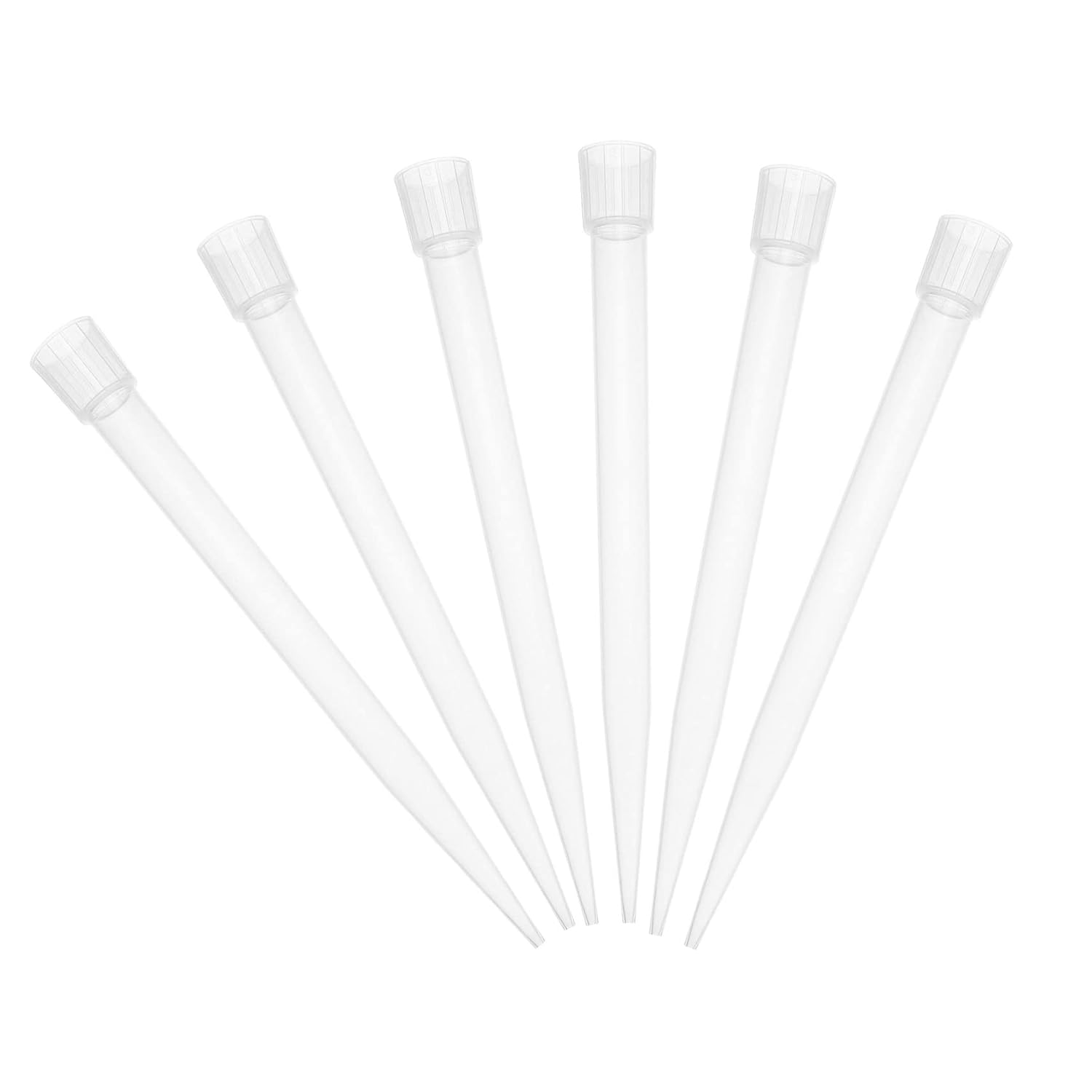 300pcs Lab Pipette Tips Rigid Pipette Tips Minimize Liquid Retention for Experiment Supplies