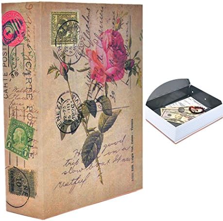 Medigy Fake Money Safe Books Hidden Safe Box with Combination Lock Diversion Book Safe for Money Gun Jewelry Safety Size L: 26.5x19.7x6.5cm--10.5x7.8x2.6