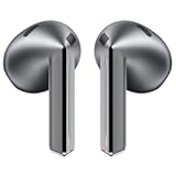 SAMSUNG Galaxy Buds 3 AI True Wireless Bluetooth Earbuds&comma; Open Type Fit&comma; Active Noise Cancellation&comma; 360 Audio&comma; Real-Time Interpreter&comma; Touch Control&comma; Silver - US Version - &lpar;Renewed&rpar;