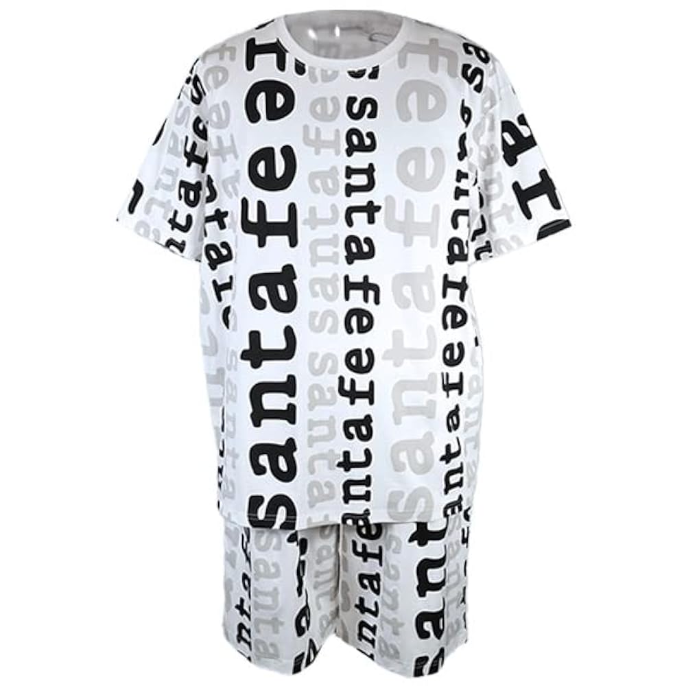Amazon.co.jp: サンタフェ 3L(52) 上下セット 丸首 半袖Tシャツ