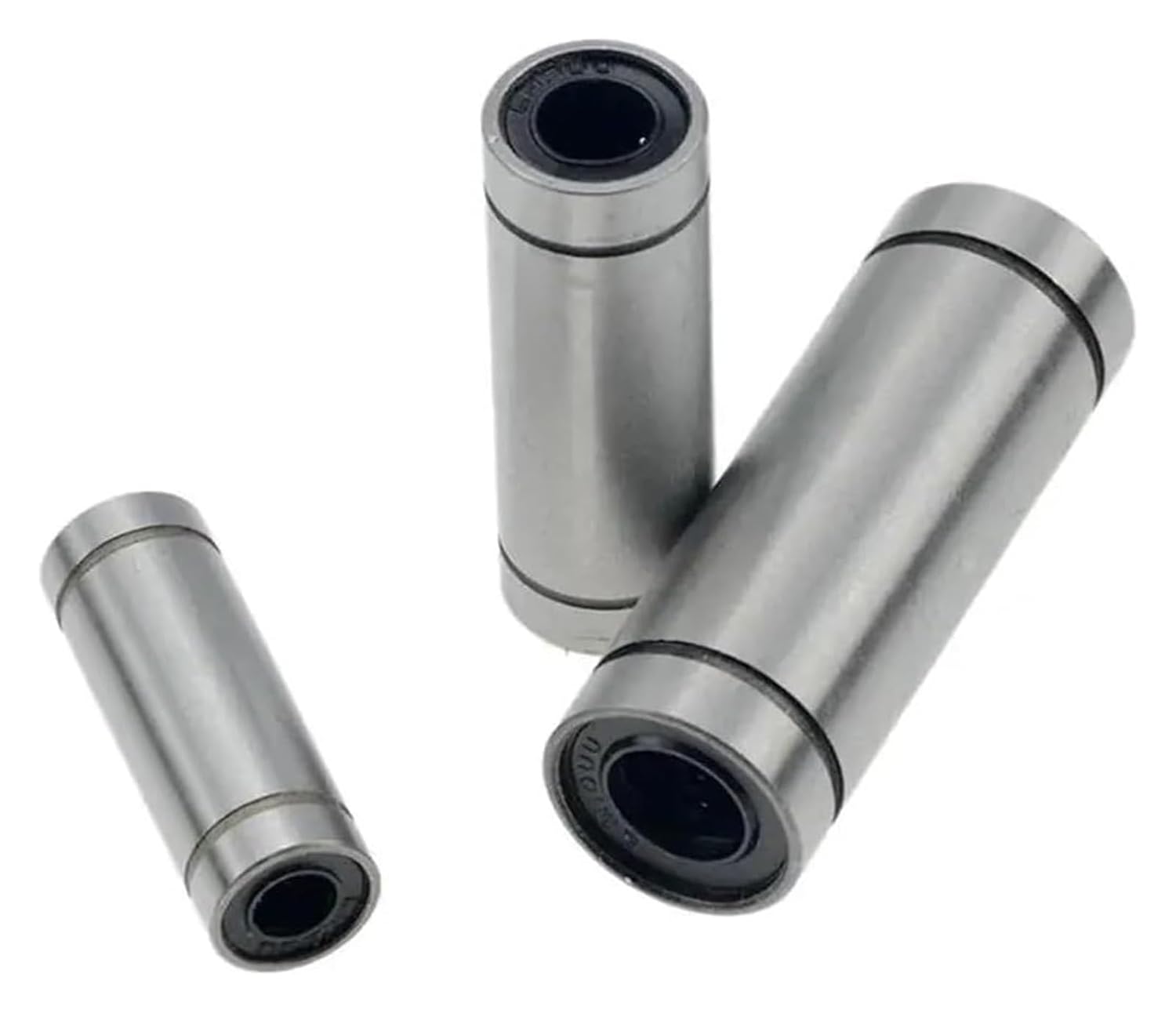 4pcs LM12UU LM8UU LM10UU LM16UU LM6UU LM20UU Linear Bushing 16mm 3D Printer Parts Bearings for Rods Shaft(LM12LUU)