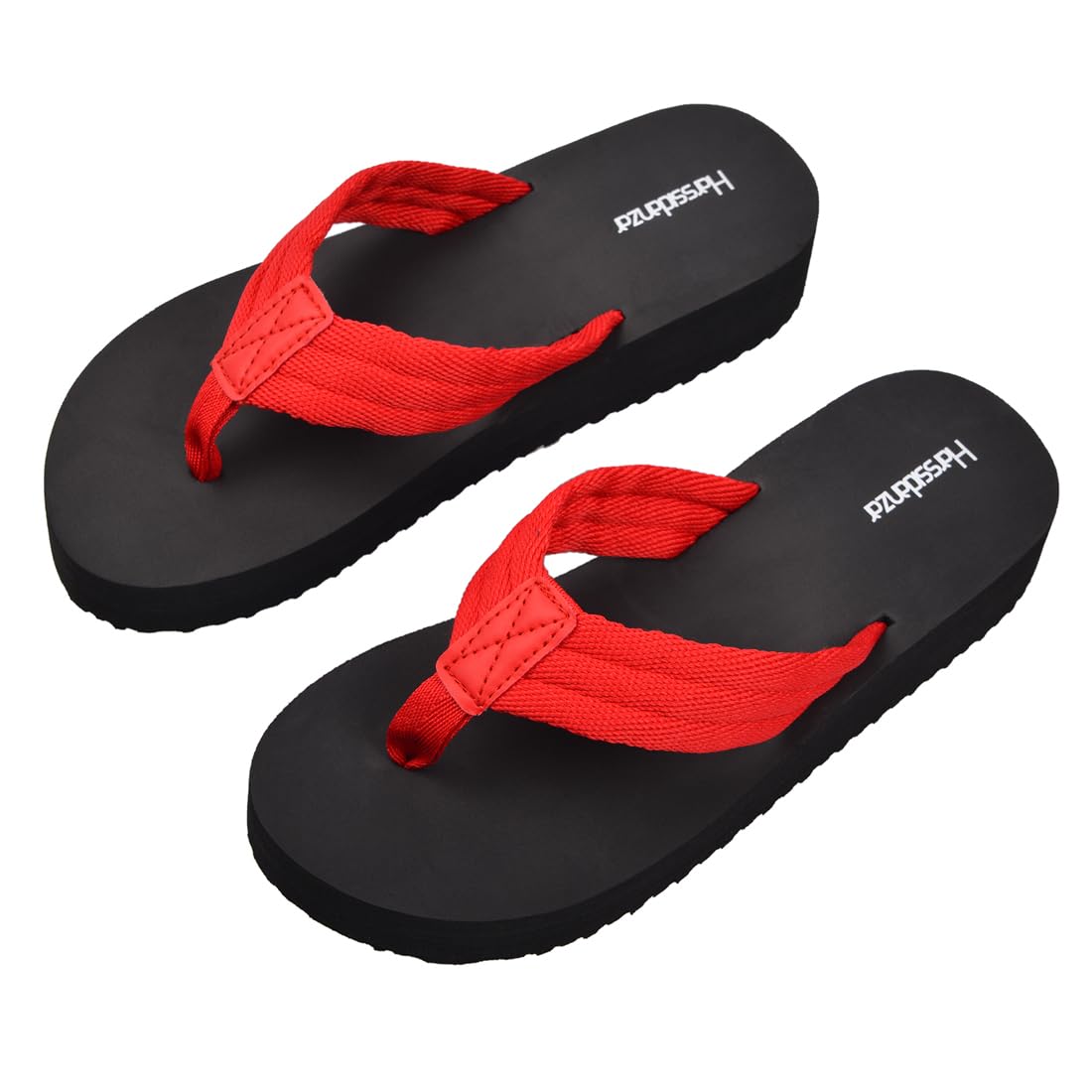 Harssidanzar Donna Piattaforma Zeppa Infradito Estate Spiaggia Casual Confortevole Sandali Perizoma SL264EU