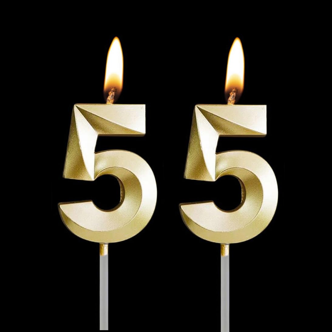 Bougies Noires Et Blanches à Rayures Et à Pois - Fiesta Republic