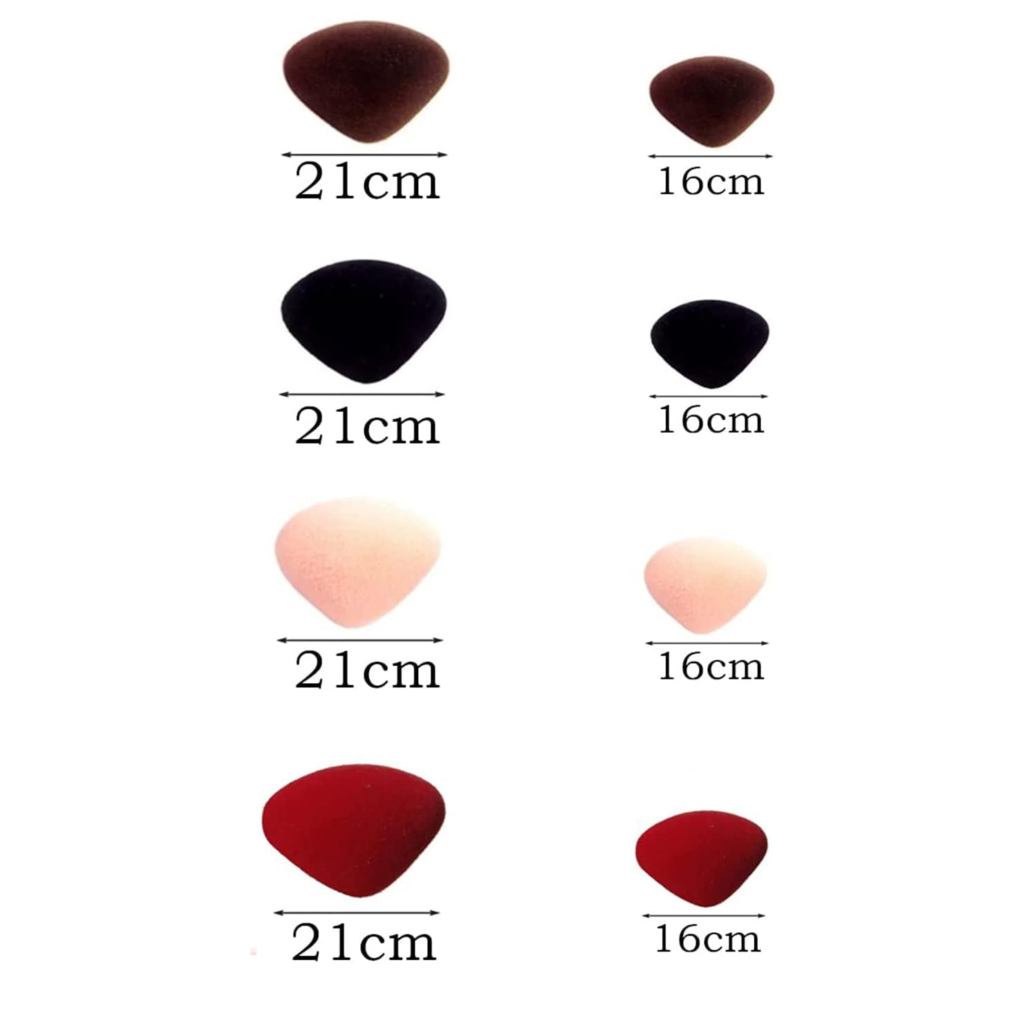 24 Nasi Di Sicurezza In Plastica Per Peluche - 2 Dimensioni E 4 Colori - Foto 12