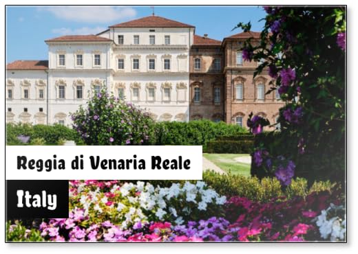 Design esclusivo Foto Scattata Nei Giardini Della Reggia Di Venaria Reale A Torino., Calamita da Frigo