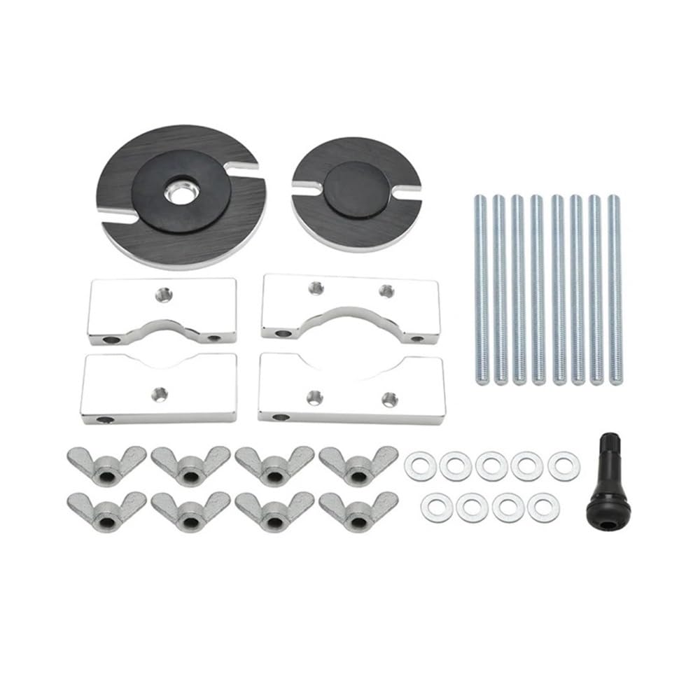 Kit de reparación de tubos de escape, eliminación de abolladuras de 2 tiempos, color naranja, apto for Honda Cr250 Cr250R