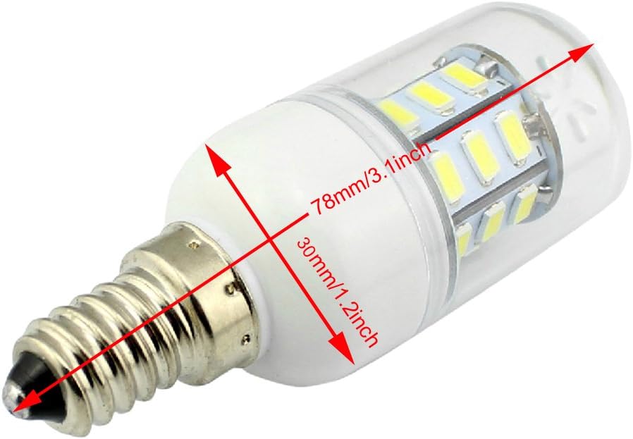 Toplimit E12 6 Watt Bright LED Bulb omnibearing Lighting (5000K Cool White)