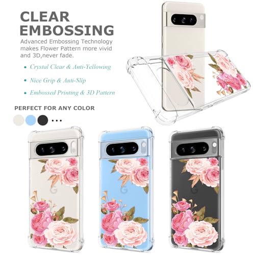 Coque Pixel 8 Pro transparente silicone TPU anti-chute - 2