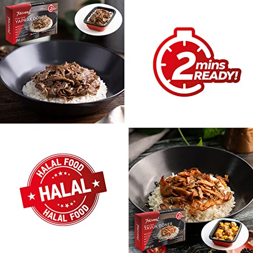 7düveeL Türkische Gourmet-Fertiggerichte Verkostungs 10 Packung- Turkish Cuisine Taste 10 Pack (5x300g + 5x250g) Meat… – Bild 5