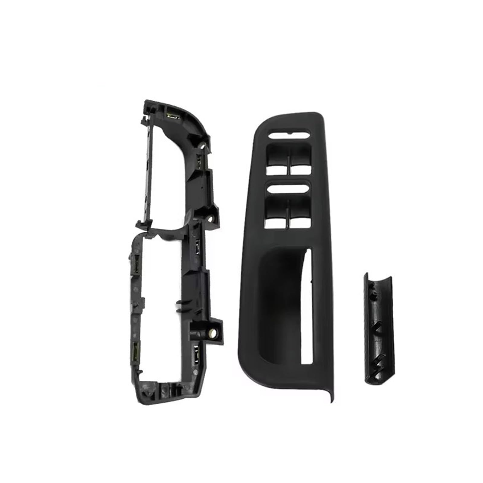Hhfksci Car Interior Door Pull Handle 3Piece for VW for Bora for Golf 4 MK4 for Jetta 1999-2004 LHD Car Front Left Black Door Pull Grab Handle 1J4959857B
