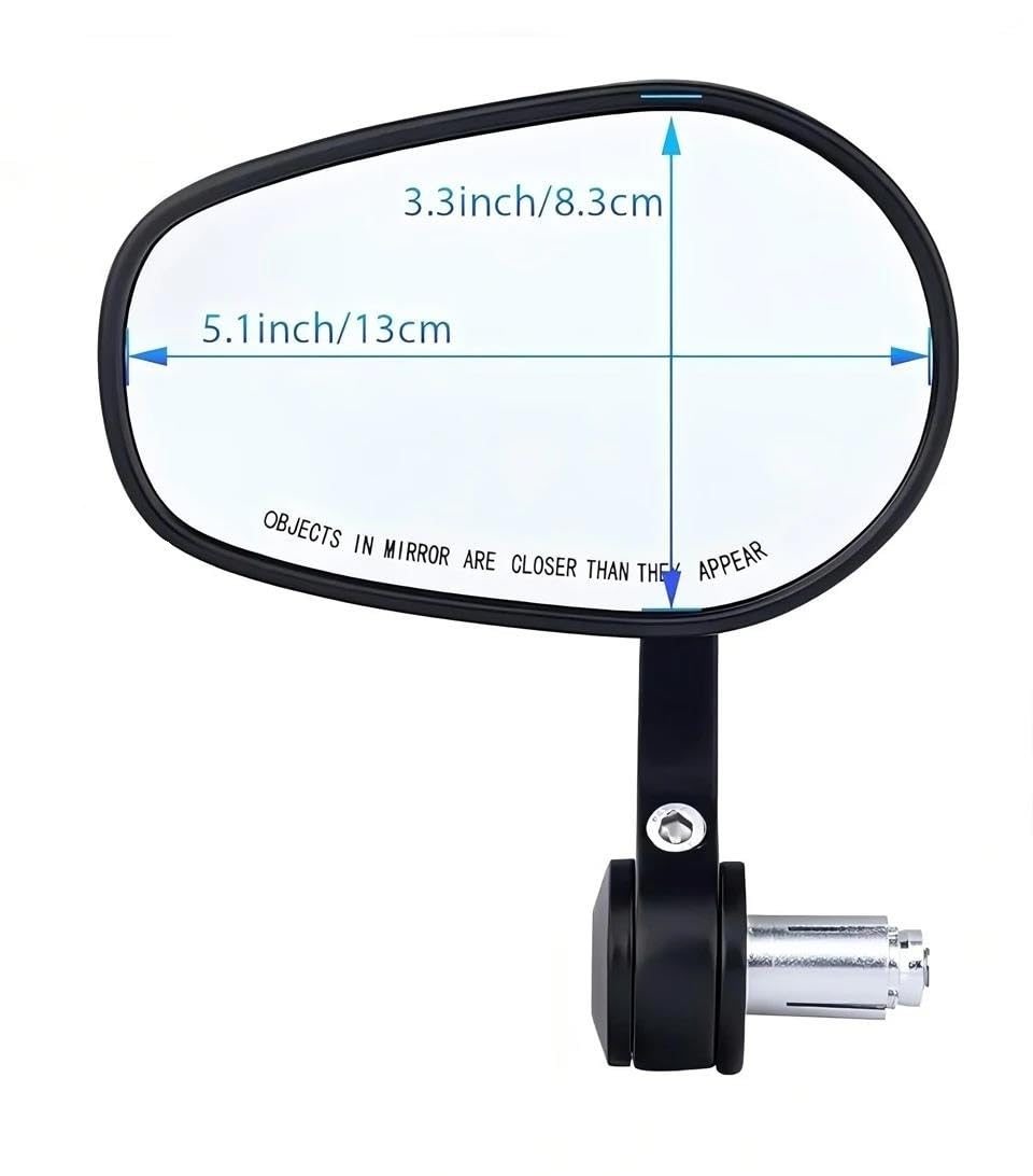 Rétroviseur De Guidon 7/8" E24 Pour Moto Pour Moto Pour Guzzi V7 850 Rétroviseur Latéral