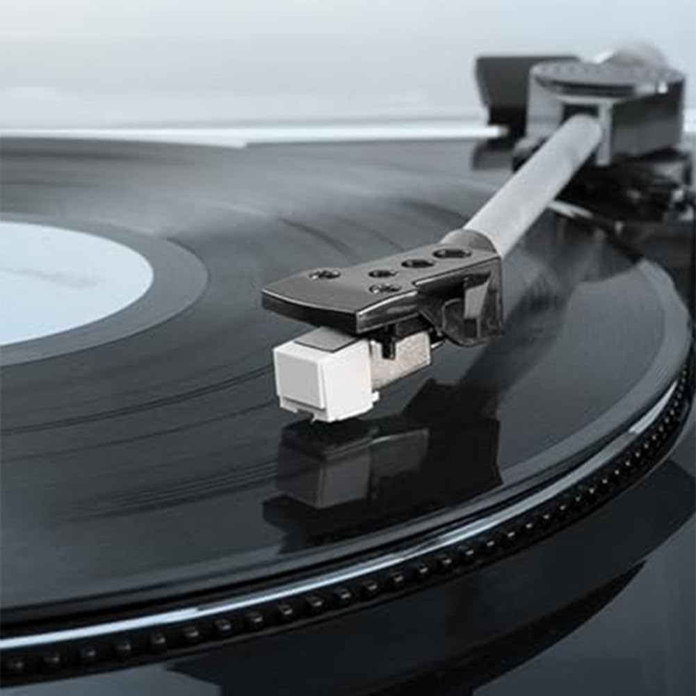 AT3600L - Cartucho de fono magnético móvil con soporte de aleación para tocadiscos de vinilo (cartucho + soporte)