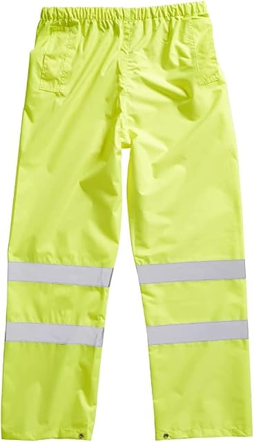 Blackrock Men's Hi-vis Men s Hi Vis Over Trouser Yellow XX Large, Yellow, XXL UK