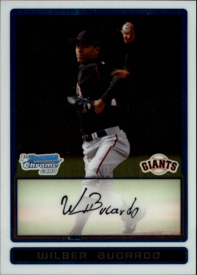 2009 Bowman Chrome Prospects #BCP54 Wilber Bucardo San Francisco Giants