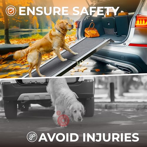 Dog-Ramp-for-Car-Large-Dog71-Foldable-Portable-Dog-Car-Ramp-with-Non-Slip-Rug-Surface20-Extra-Wide-Pet-Step-Ramp-for-Medium-Large-Dogs-Enter-a-Car-SUV-Truck