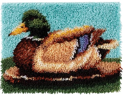 Kit para hacer alfombras con gancho de pato, el regalo ideal de cumpleaños para niños 1