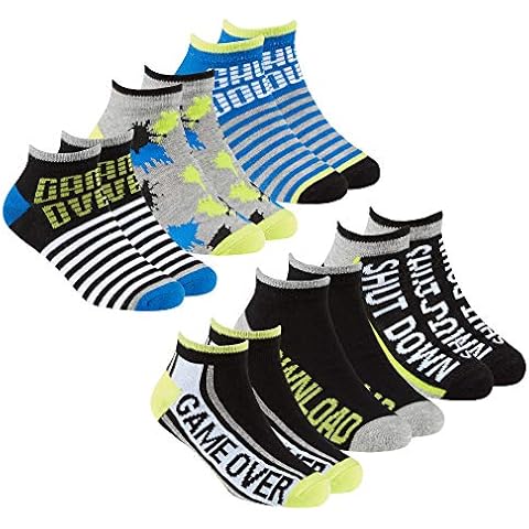 Metzuyan Boys Bamboo Cartoon Socks Multipack Cover