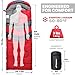 MalloMe Sleeping Bags for Adults Cold Weather & Warm - Backpacking Camping Sleeping Bag for Kids 10-12, Girls, Boys - Lightweight Compact Camping Essentials Gear Accessories Hiking Sleep Must Haves