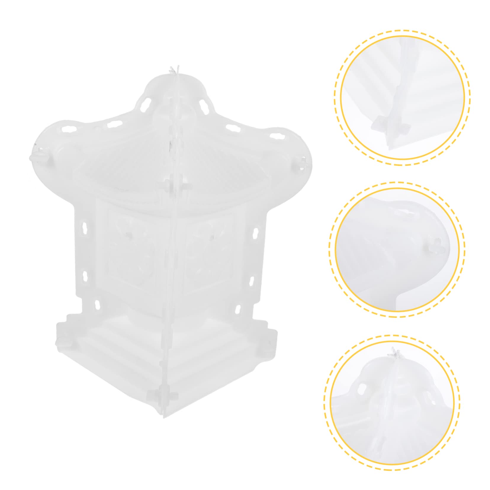 Artibetter Molde de Plástico para Columna Romana de Jardín Molde Multifuncional para Decoración Exterior para Pabellón Pequeño Resistente y Portátil para Paisajismo