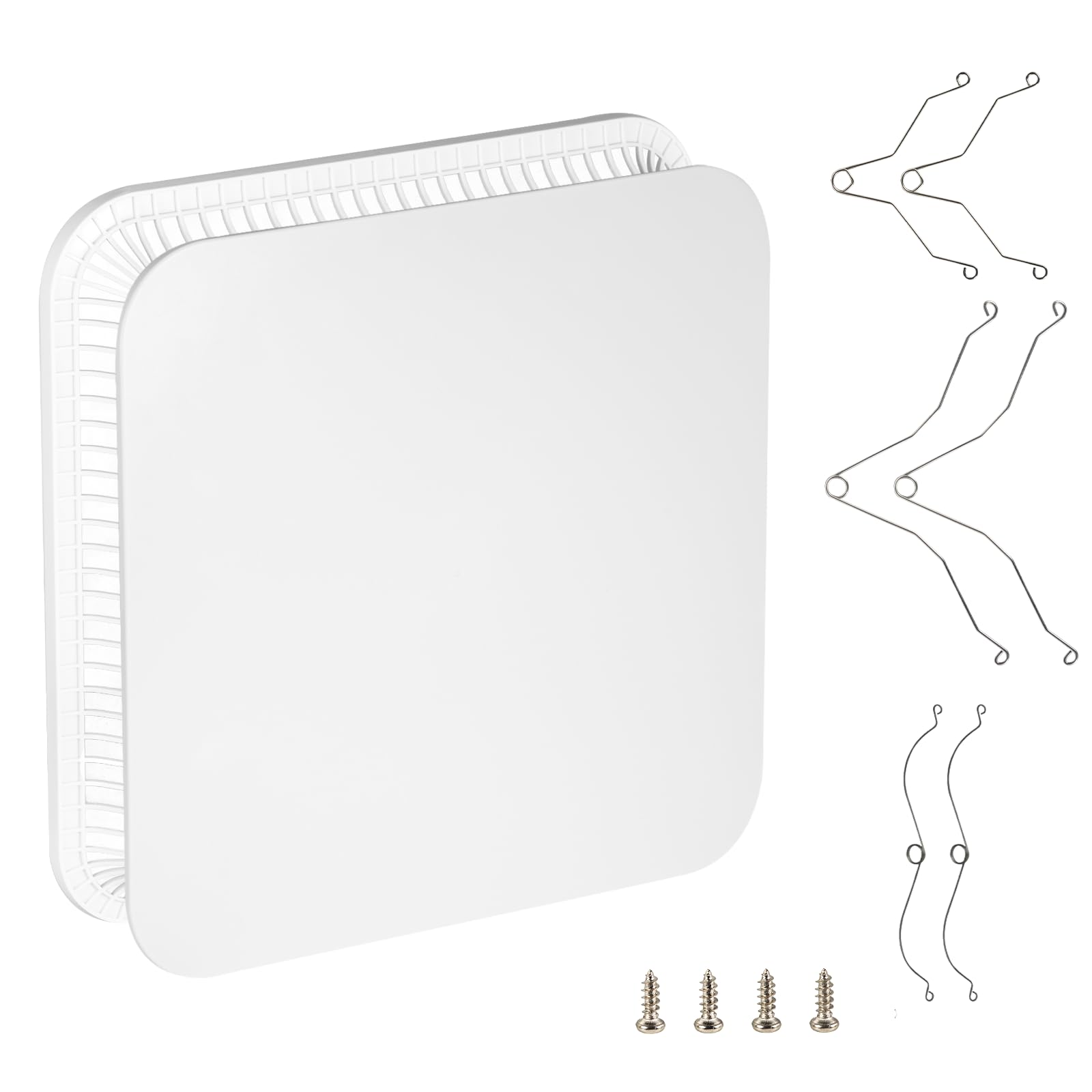 Photo 1 of 13.25" x 13.25" Universal Bathroom Exhaust Fan Cover, White