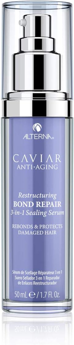 Alterna Caviar Anti-aging Restructuring Bond Repair 3-in-1 Sealing Serum, 1.7 Ounce