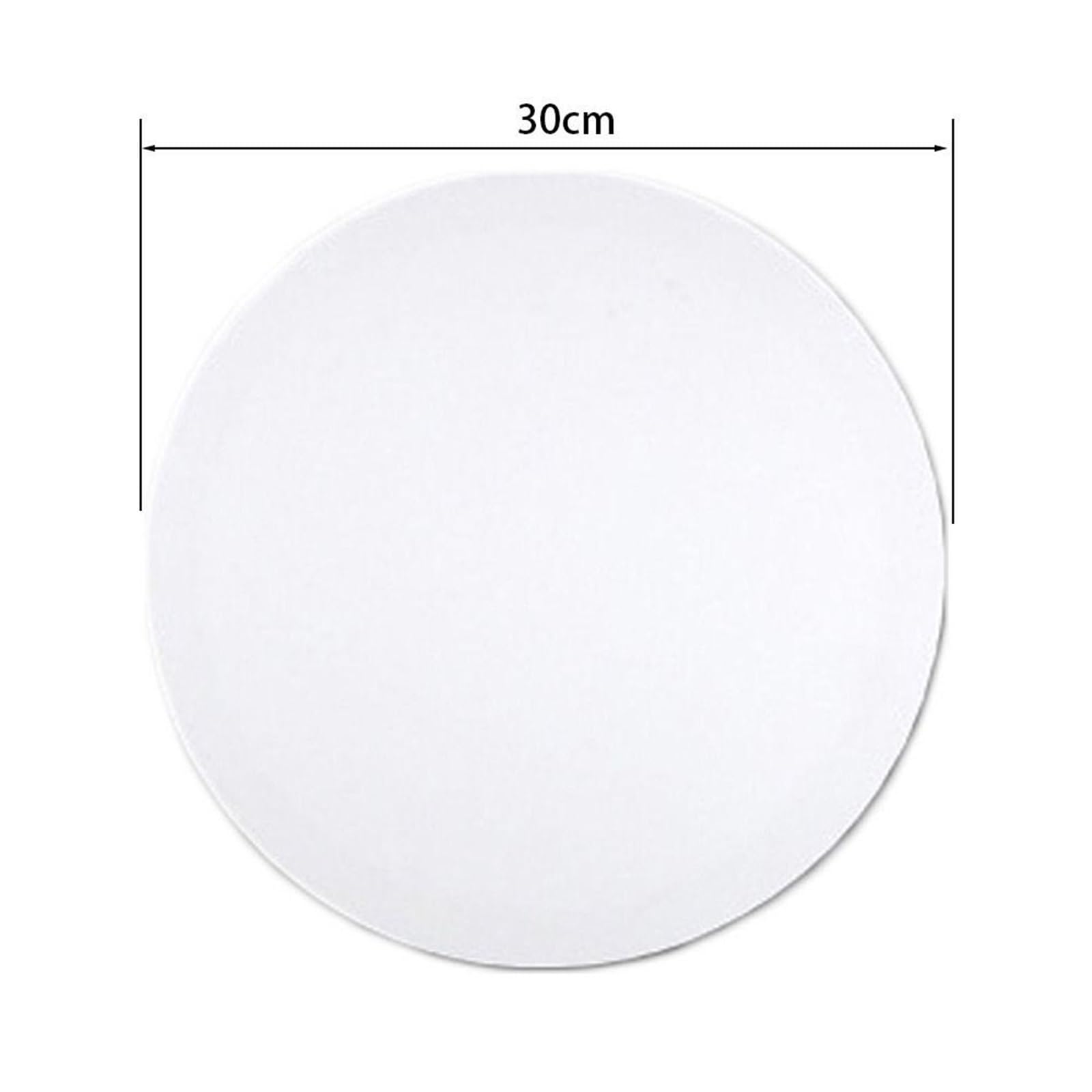 6 Stück 20/30 cm runde Leinwand-Maltafeln Für DIY