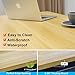 Tribesigns Computer Desk, 55 inch Large Office Desk Computer Table Study Writing Desk Workstation for Home Office, Light Walnut