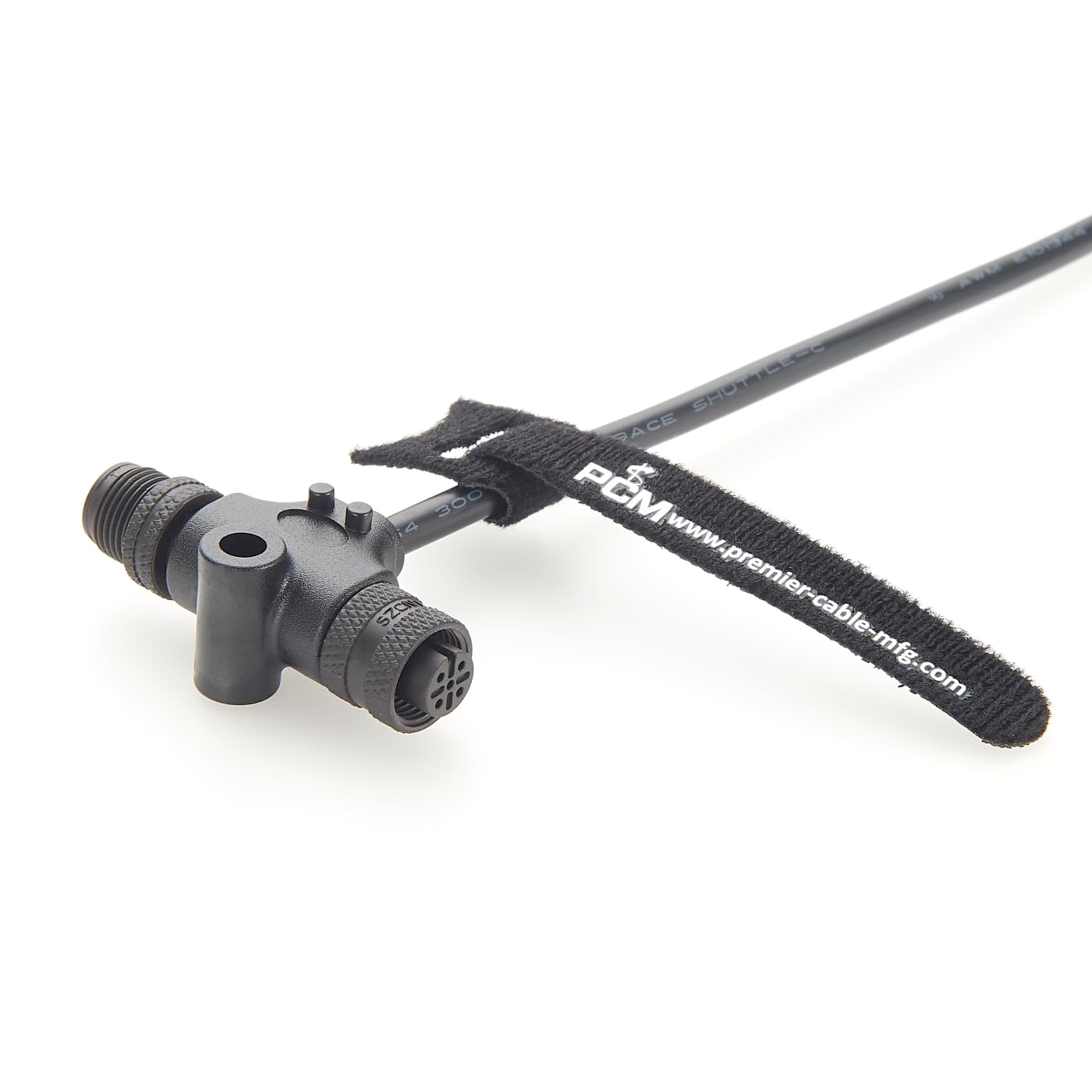 NMEA 2000 N2K T-Netzkabel mit Sicherung, IP67, Marine-Qualität, M12, 5-poliger Stecker auf Buchse, Rückgrat, für Lowrance Simrad B&G Navico Garmin-Netzwerke (1,5 m)