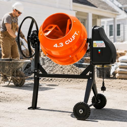 SILVEL Electric Cement Mixer