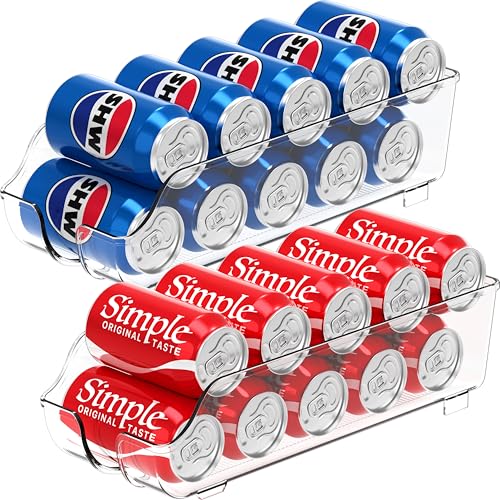 Simple Houseware Soda Can Organizer and Dispenser for...