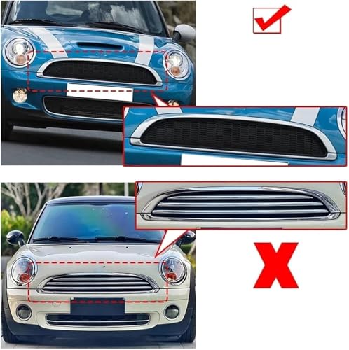Calandre avant Mini Cooper S R56 rechange grille radiateur auto 2007-2015 - 5