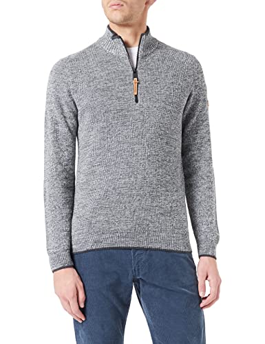 Preisvergleich Produktbild CAMEL ACTIVE Troyer Langarm Stehkragen Zipper grau
