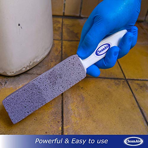 CleanAid Wonderstone - Puimstenen toiletreiniger - Schoonmaaksteen, kalksteenverwijderaar voor badkamer, toilet, douche⦠- Image 7