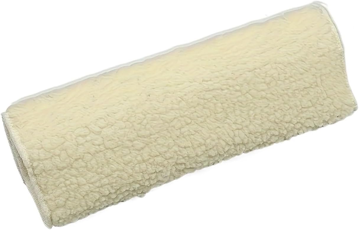 6 pcs Wheelchair armrest Pads, backrest Chairs, Office Chair Protection Covers, and Soft(White)