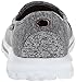 Skechers Performance Women's Go Walk Lead Memory Foam Slip-On Walking Shoe,Gray,6.5 M US