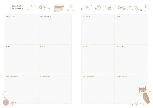 Miniatura 4 de Harry Potter Floral Fantasy Planner Notebook Collection (Set of 3) (Harry Potter School Planner School, Harry Potter Gift, Harry Potter Stationery,