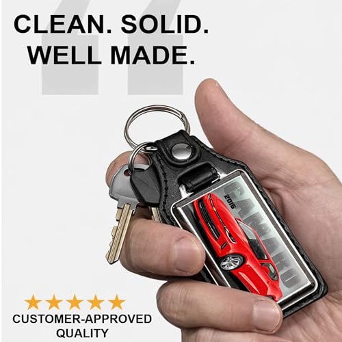Image of Brotherhood Car Key Chain for Camaro - Classic Models Keychain for Men and Women Gift Key Ring - -