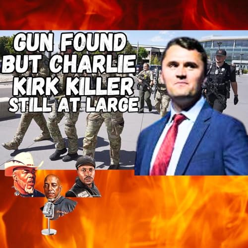 『Weapon Found but Charlie Kirk Killer Still At Large!』のカバーアート