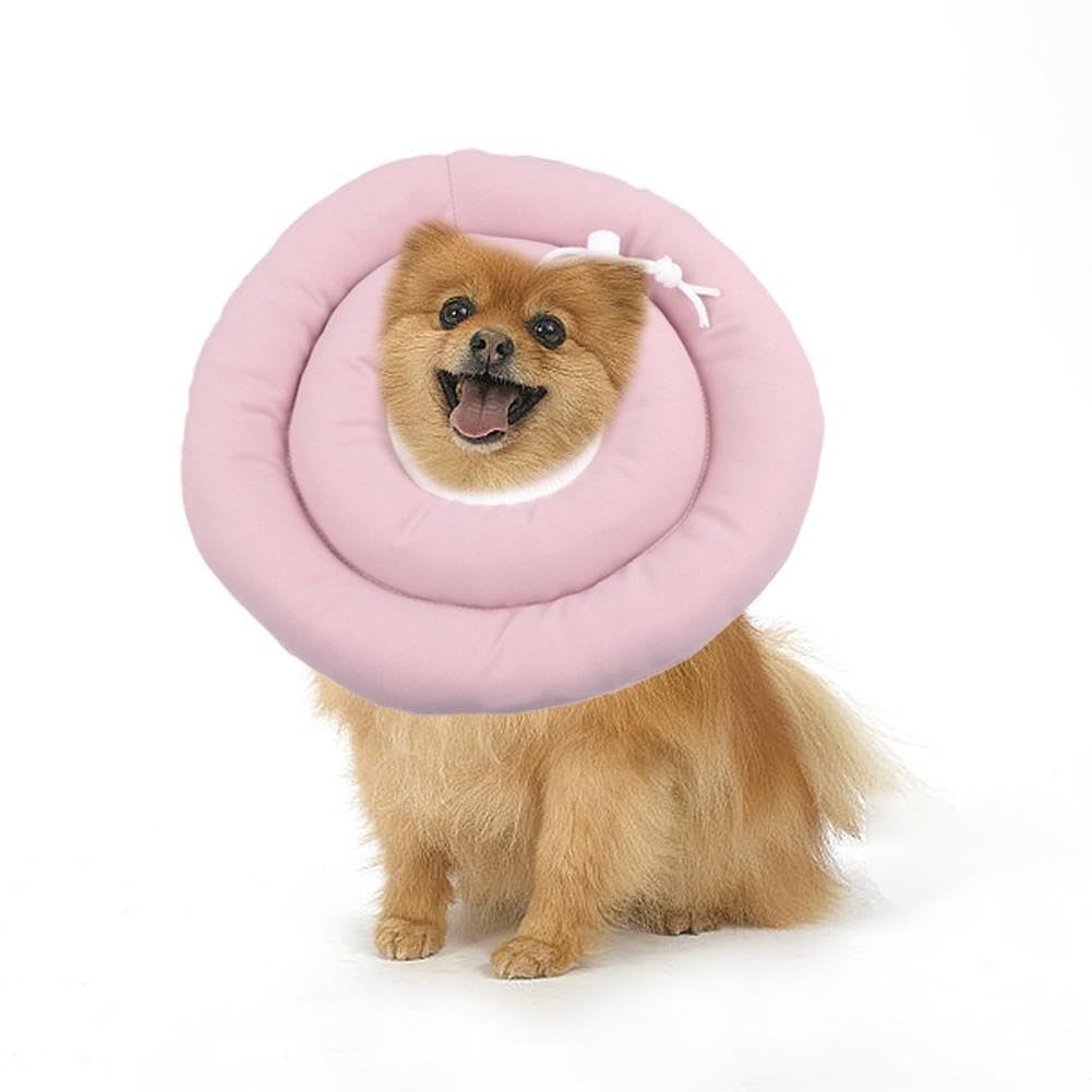 Hundehalsband-Kegel – Weicher Schutz-Kegel Gegen Lecken, Verstellbar Für Große & Kleine Hunde, Inkl. Klarer Sichtkante