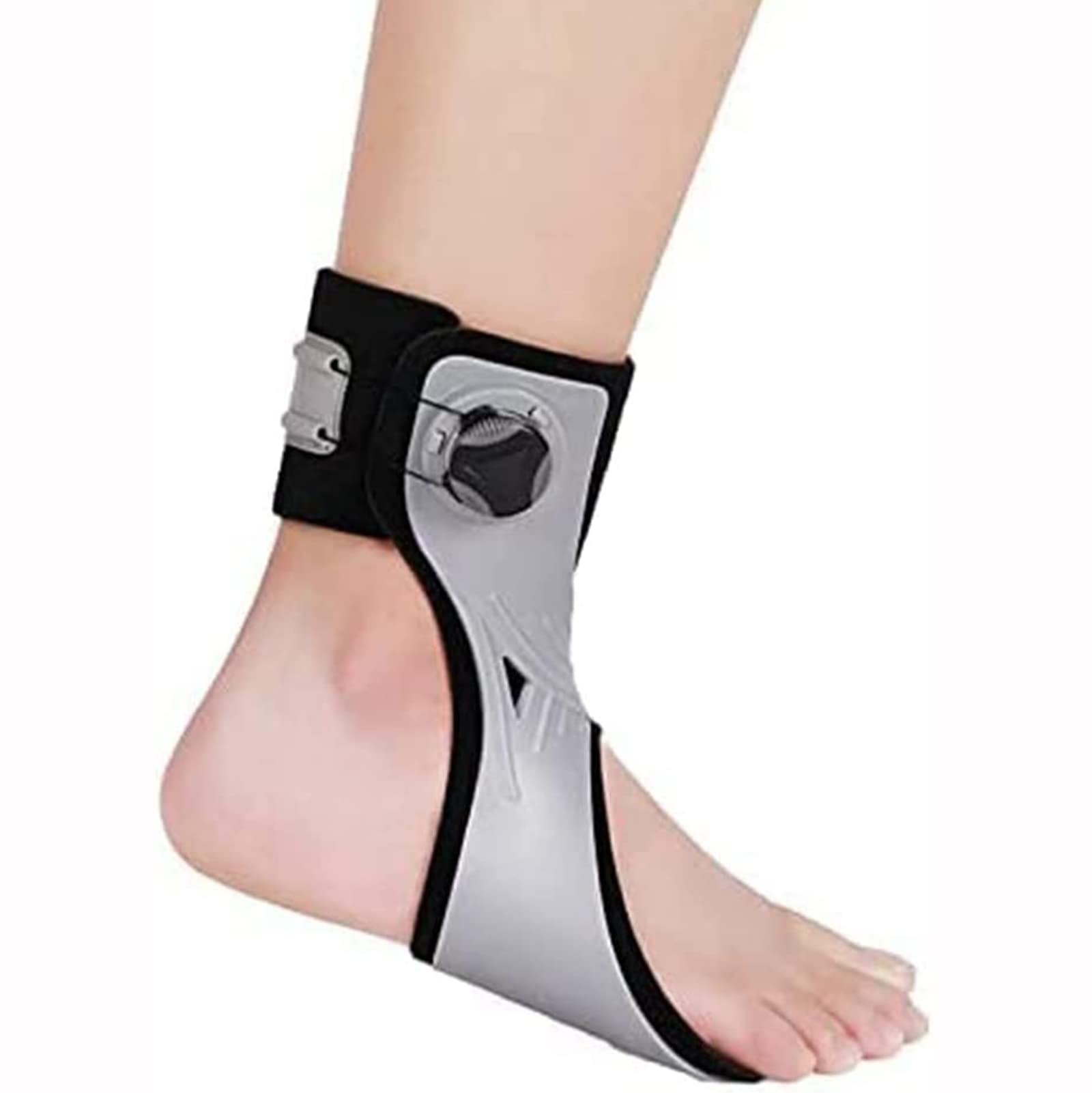 Ortesis de Caída del Pie Corrector de Tobillo Apoyo de Protección Férula de Corrección Gota Derecha o Izquierda Faja de Pie Fascitis Plantar Alivio de la Tendinitis de Tobillo y Aquiles,Left,L