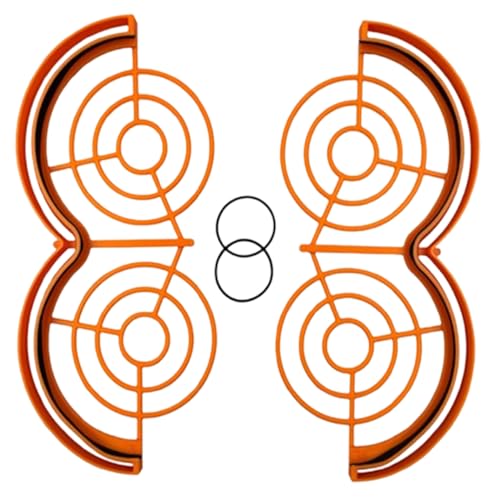 DJI AVATA 360 �p �v���y���K�[�h 360°�ی�K�[�h �S���ʌ^�ی�J�o�[ AVATA 360 �p�A�N�Z�T���[ �h�o�y�� �Փ˖h�~�����O (Orange)