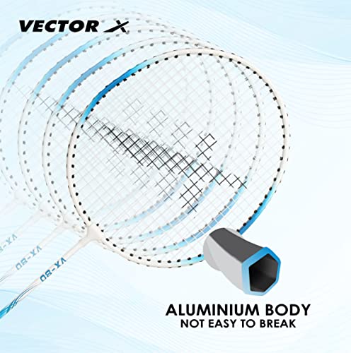 Image of Vector X VXB-80 Aluminum Head Steel Shaft Light Weight Badminton Racquets
