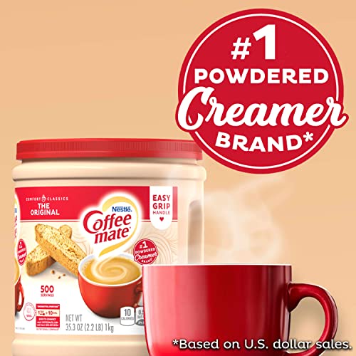 image for COFFEE MATE The Original Powder Coffee Creamer 35.3 Oz. Canister Non-d