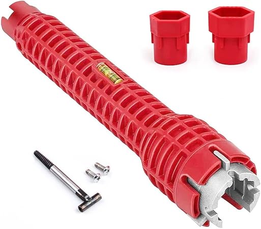 QOUBNIC Standhahnmutterschlüssel Set - 8-17mm Sanitär Werkzeug Für Armaturen