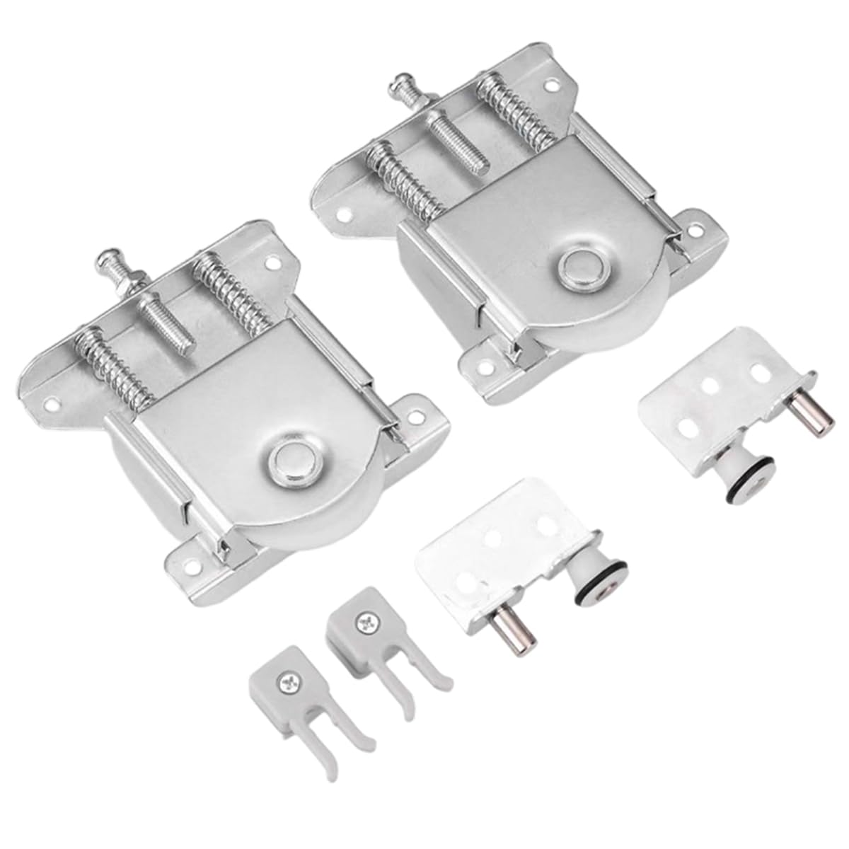 UDSKNV[KSL 2pcs Sliding Wardrobe Door Parts, Sliding Wardrobe Door Kit,Replacement for Sliding Wardrobe Door Wheels