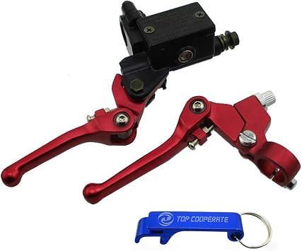 7/8 Front Hydraulic Brake Master Cylinder Clutch Lever for Chinease Made Dirt Pit Bikes from 50cc 70cc 90cc 110cc 125cc 140cc 150cc 160cc 200cc 250cc