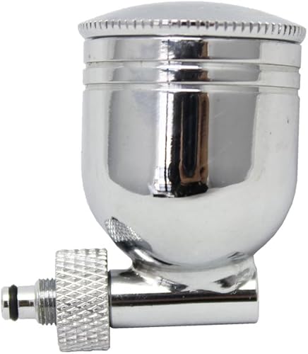 Miniatura 7 de OPHIR 0.3mm Airbrush Spray Paint Air Compressor Kit with 22cc Pot for Temporary Tattoo Makeup Hobby (Black)