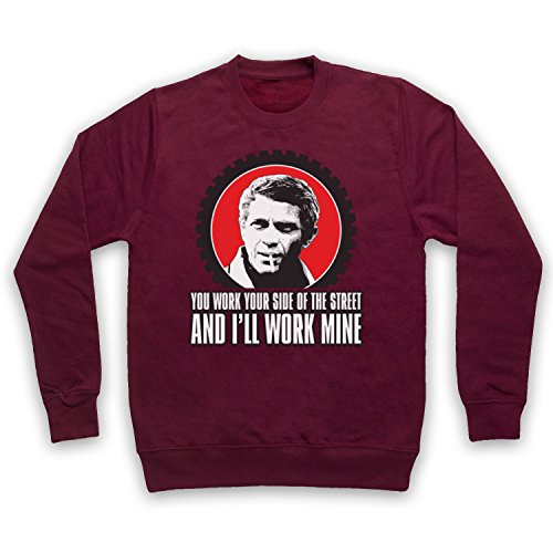 Sweat-shirt Steve McQueen imprimé cinéma graphique pour adultes