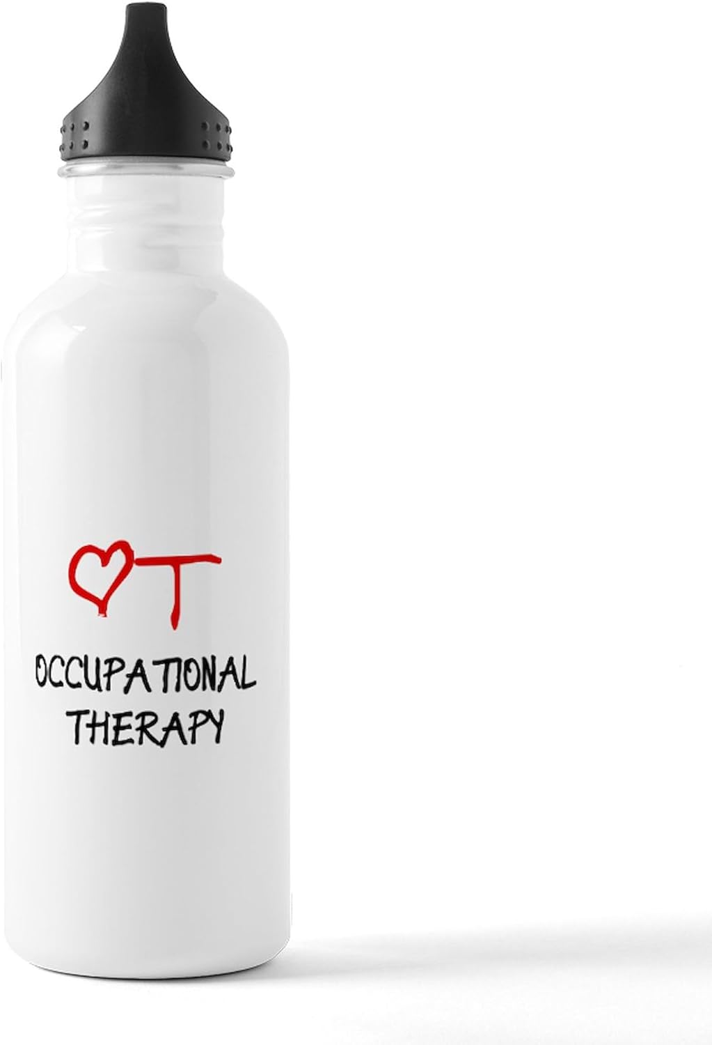 CafePress Occupational Therapy Heart Stainless Water Bottle 1.0L (34 oz) Stainless Steel Water Bottle